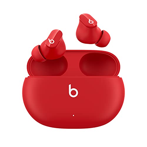 Beats Studio Buds - True Wireless Noise Cancelling Earbuds - Compatible with Apple & Android, Built-in Microphone, IPX4 Rating, Sweat Resistant Earphones, Class 1 Bluetooth Headphones Red