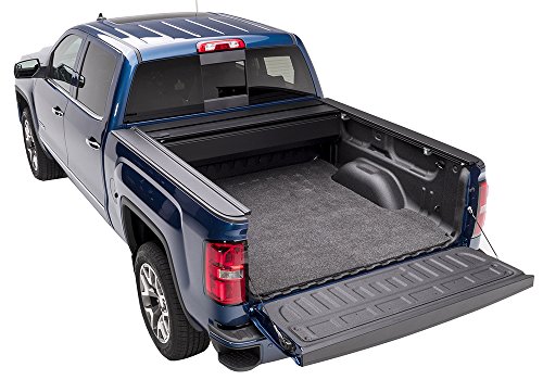 BedRug Bed Mat BMN04CCD fits 04+ TITAN 5'6" BED for trucks with a drop-in style bedliner , Gray