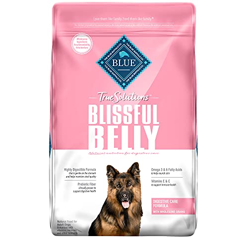 Blue Buffalo True Solutions Blissful Belly Natural Digestive Care Adult Dry Dog Food, Chicken 24-lb