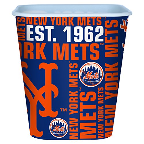 Boelter MLB New York Mets Snack Bucket,Blue,7"