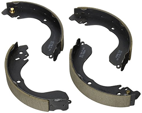 Bosch BS919 Blue Drum Brake Shoe Set for Chrysler: 2007-09 Sebring; Dodge: 2008-10 Avenger, 2007-12 Caliber; Jeep: 2008-17 Compass/Patriot; Nissan: 2009-14 Cube, 2007-12 Sentra, 2007-12 Versa - REAR