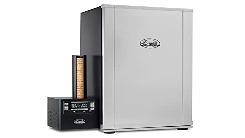 Bradley Smoker 6-Rack Outdoor Electric Smoker, Digital Vertical Smoker With Stainless Steel Grill