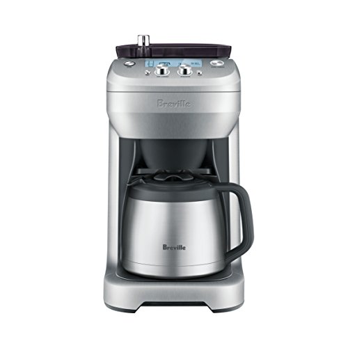 Breville Grind Control Coffee Maker, 60 ounces, Brushed Stainless Steel, BDC650BSS