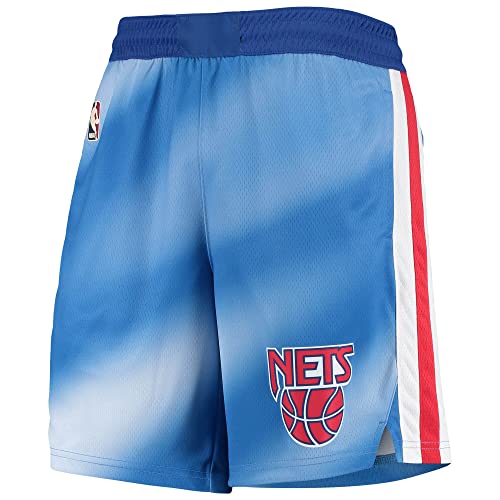 Brooklyn Nets Youth 8-20 Blue Hardwood Classic Edition Swingman Shorts (18-20)