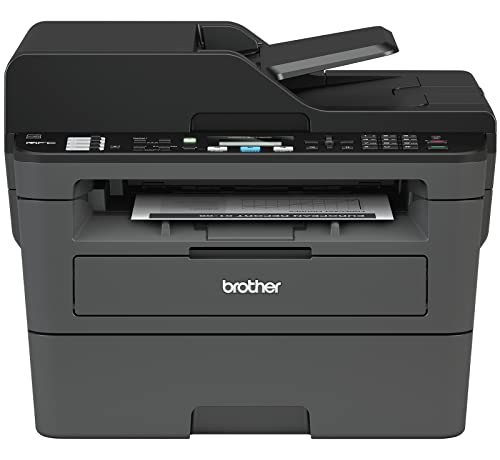 Brother Monochrome Laser, Compact All-In One, Multifunction Printer, MFCL2710DW, Wireless Networking and Duplex Printing, Amazon Dash Replenishment Ready