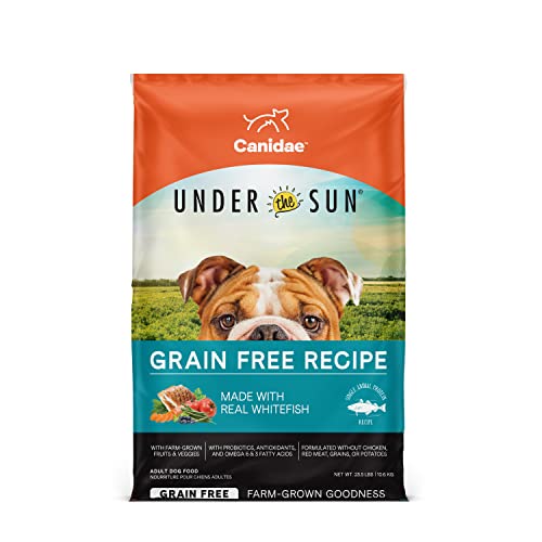 Canidae Under the Sun Grain Free Dry Dog Food, Whitefish, 23.5lbs