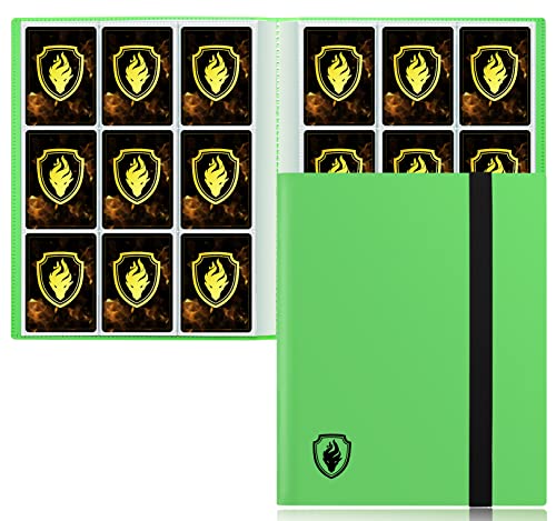 Card Binder 9 Pocket, Fabmaker 396 Pockets Trading Card Binder, Premium Card Album Binder for Standard Cards, Side Loading Card Collection Folder for Pokemon Cards, MTG, TCG, Game Cards, Sport Cards