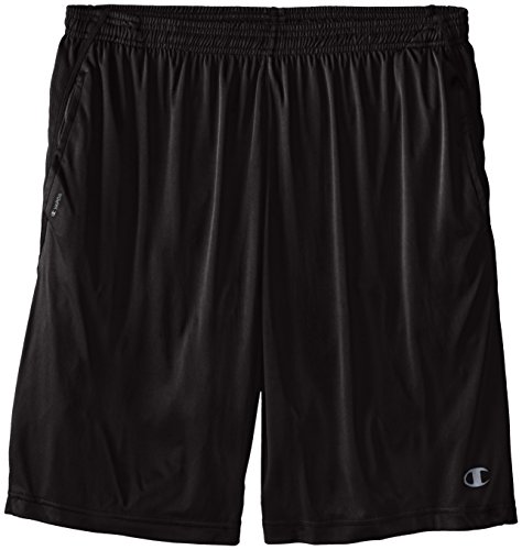 Champion Men's Big-Tall Powertrain Shorts, Black, 3X