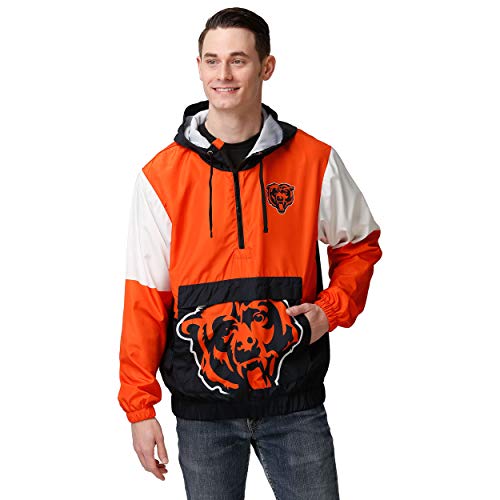 Chicago Bears NFL Mens Warm-Up Windbreaker - XXL