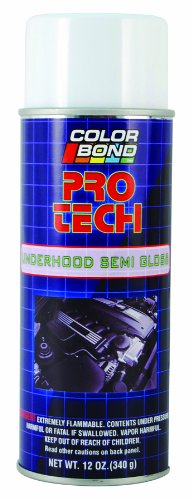 ColorBond (1432) Pro Tech Underhood Semi Gloss Black Engine Bay Paint - 12 oz.