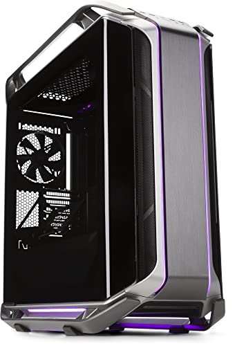 Cooler Master Cosmos C700M E-ATX Full-Tower, Curved Tempered Glass Panel, Riser Cable, Flexible Interior Layout, Diverse Liquid Cooling Layout, Type-C, Customizable ARGB (MCC-C700M-MG5N-S00)