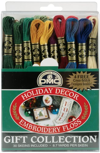 DMC Embroidery Floss Pack - Holiday Décor - 30 Skeins