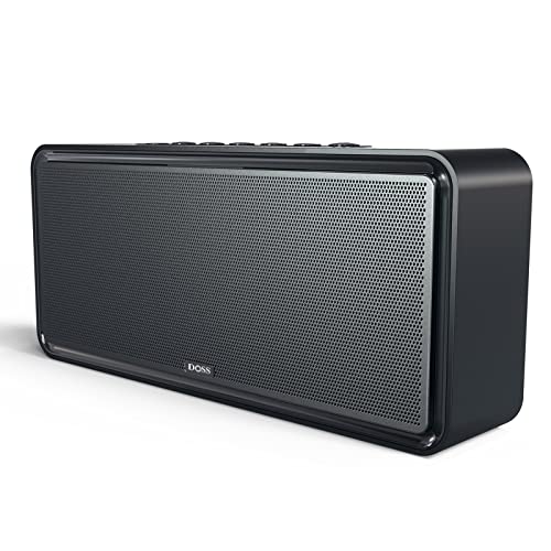 DOSS Bluetooth Speaker, SoundBox XL Home Speaker with Subwoofer, 32W Loud Sound with Booming Bass, DSP Technology, Wireless Stereo Pairing,10H Playtime, Speaker for Home, Indoor, and Office