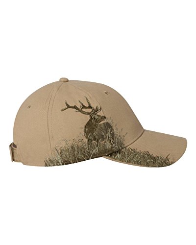 DRI Duck Elk Cap - Twill Size: One Size Fits All Khaki