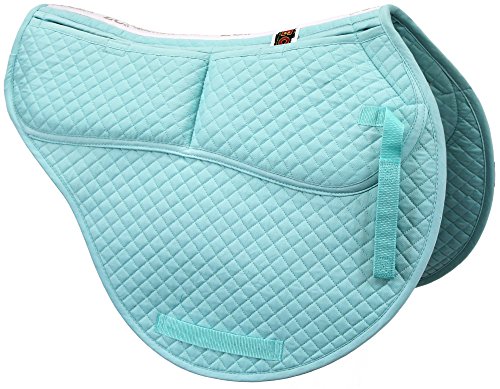 ECP Equine Comfort Products All Purpose Contoured Correction Saddle Pad with Adjustable Memory Foam