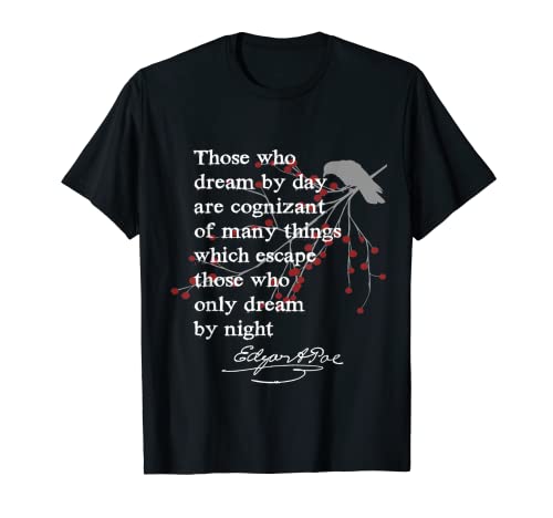 Edgar Allan Poe Shirt, Writer Gift Poet English Teacher Tee