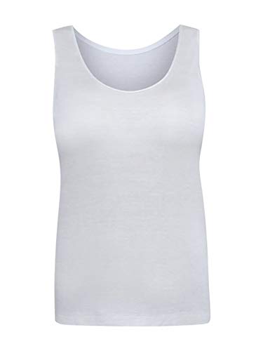 EMF Tank Top 5G RF Safe Clothing Shielding - Silver Coated Fabric (Grey, L)