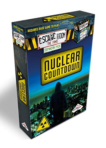 Escape Room The Game Expansion Pack – Nuclear Countdown | Solve The Mystery Board Game for Adults and Teens (English Version)