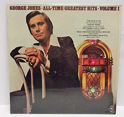 GEORGE JONES - all-time greatest hits vol. 1 EPIC 34692 (LP vinyl record)
