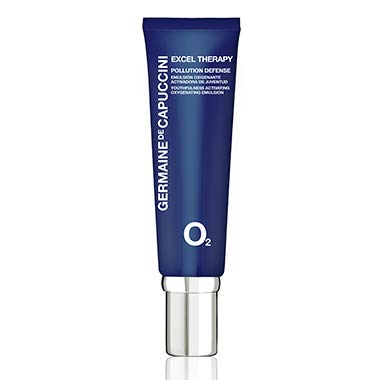 Germaine de Capuccini - Excel Therapy O2 I Anti-Pollution Oxygenating Emulsion - Regenerates pollution damage - UV - Blue Light - Anti-aging treatment for normal to oily skin - 50 ml