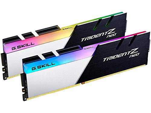 G.Skill Trident Z Neo Series 32GB (2 x 16GB) 288-Pin SDRAM PC4-28800 DDR4 3600 CL16-19-19-39 1.35V Dual Channel Desktop Memory Model F4-3600C16D-32GTZNC