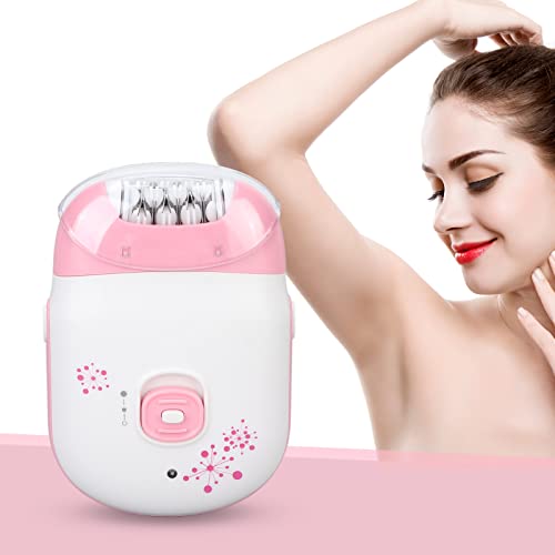 Hair Removal Tool, Electric Razor Hair Removal Epilator for Women, USB Charging Compact for Arms Legs Underarms Bikini Area and Face Pink