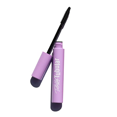 Half Caked Totally Tubular Mascara, The Heights | tubing formula, blackest black, flake-free, smudge-free, easy to remove | 8.5ml