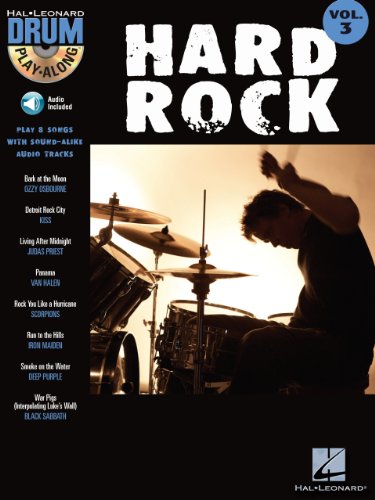 Hard Rock Songbook: Drum Play-Along Volume 3 (Hal Leonard Drum Play-Along)