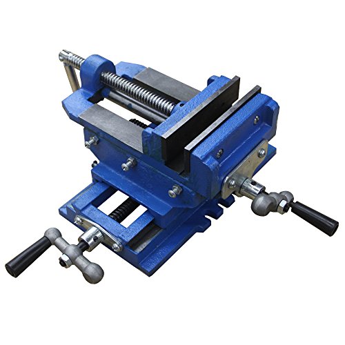 HFS (Tm) 5" Cross Slide Vise Drill Press Metal Milling 2 Way X-Y Heavy Duty Clamp Machine