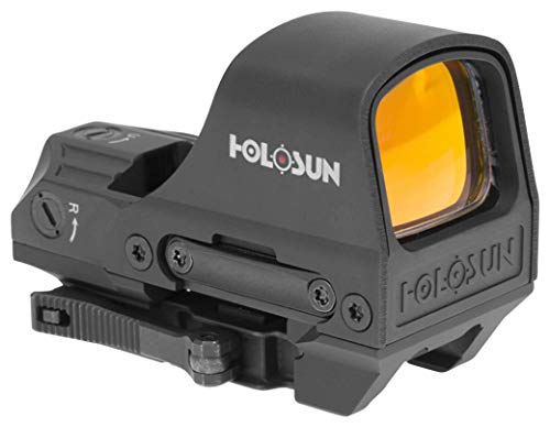 HOLOSUN HS510C 2 MOA Dot Or A 65 MOA Ring Open Reflex Circle Dot Solar Power Holographic Red Dot Sight