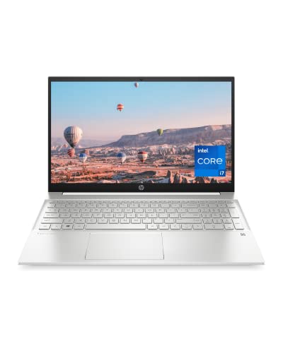 HP Pavilion 15 Laptop, 11th Gen Intel Core i7-1165G7 Processor, 16 GB RAM, 512 GB SSD Storage, Full HD IPS micro-edge Display, Windows 11 Pro, Compact Design, Long Battery Life