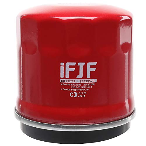 iFJF 29539579 Spin-on Oil Filter Replacement for Chevy Silverado/GMC Sierra 2500HD 3500 2001-2019 With 6.6L Duramax Diesel Engine