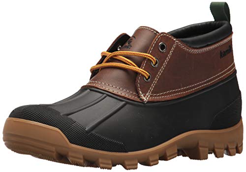 Kamik Men's Yukon 3 Duck Shoe (Dark Brown, 8 M US)