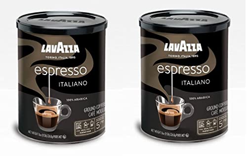 Lavazza Ground Coffee - Caffe Espresso - 8 oz - 2 pk