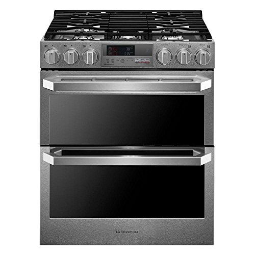 LG LUTD4919SN 7.3 Cu. Ft. Dual Fuel - Double Oven Range with ProBake Convection