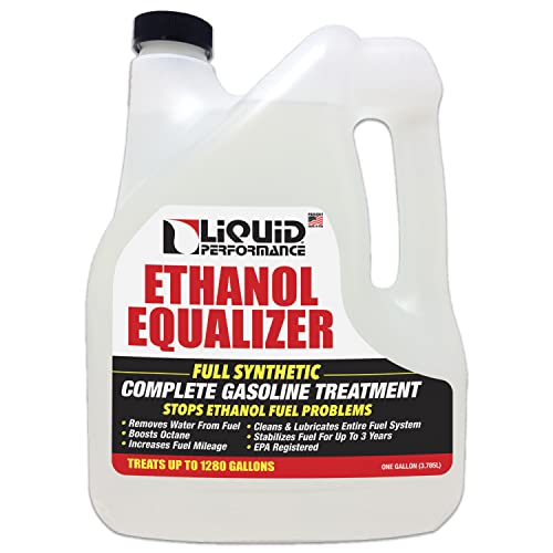 Liquid Performance - Ethanol Equalizer - 128OZ - Full Synthetic Complete Gas Treatment - Cleans and Lubricates Fuel System - Stops Ethanol Fuel Problems