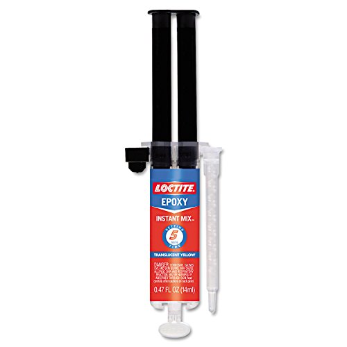 Loctite Products - Loctite - Instant Mix Epoxy, .47 oz - Sold As 1 Each - Easy-to-use self-mixing dispenser and precision applicator. - High-strength formula bonds wood, metal, tile, ceramic, glass, plastic and more. - Waterproof, sandable and paintable.