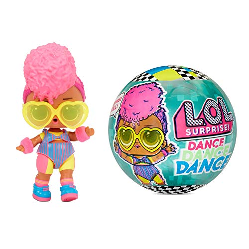 L.O.L. Surprise! Dance Dance Dance Dolls with 8 Surprises Including Doll Dance Floor That Spins, Dance Move Card and Accessories - Great Gift for Girls Age 4-7