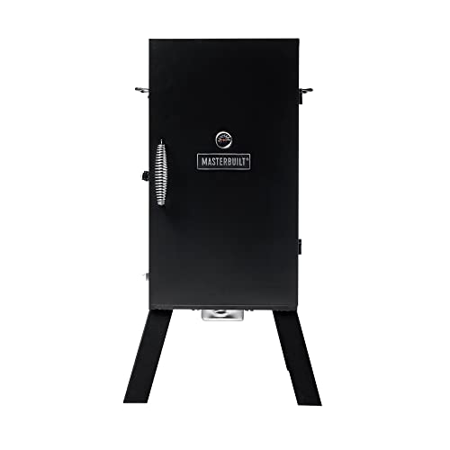 Masterbuilt MB20070210 Analog Electric Smoker with 3 Smoking Racks, 30 inch, Black