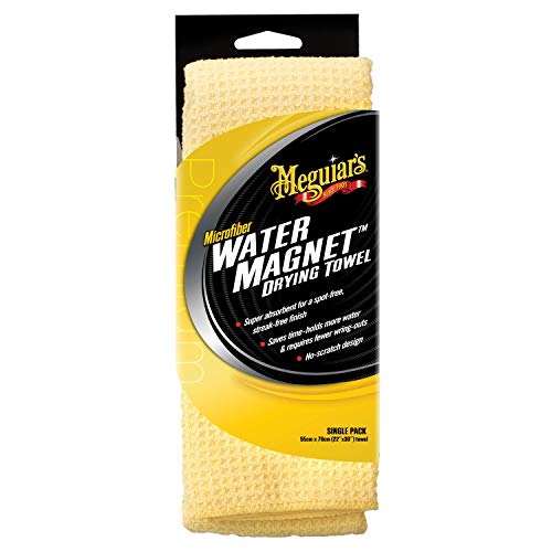 Meguiar's X2000 Water Magnet Microfiber Drying Towel, 22" x 30" - 1 Towel