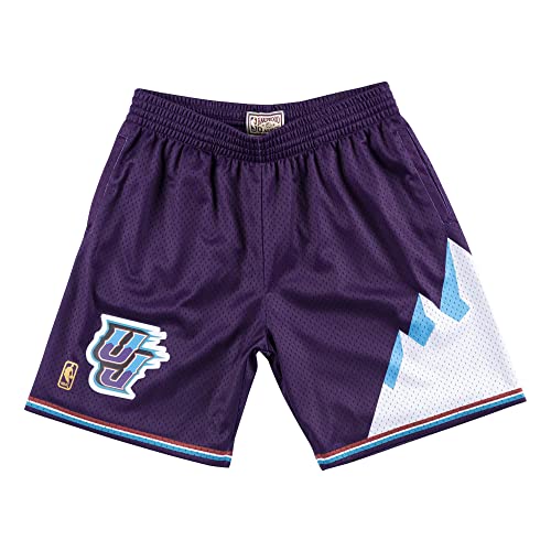 Mitchell & Ness Utah Jazz Hardwood Classics Swingman Men's Shorts (Large)