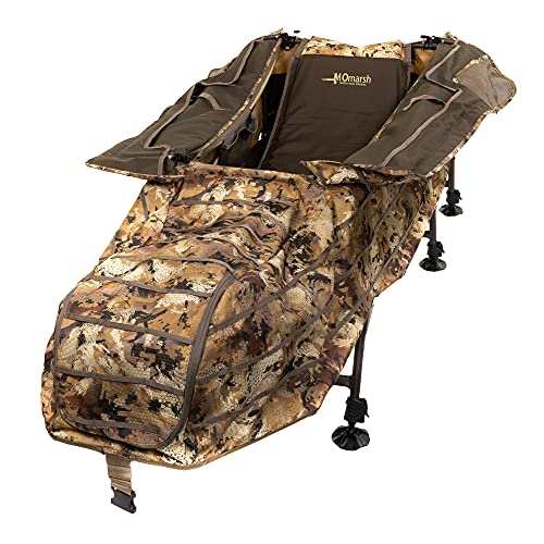 Momarsh Invisi Layout Blind System for Waterfowl & Dove Hunting in Optifade Marsh