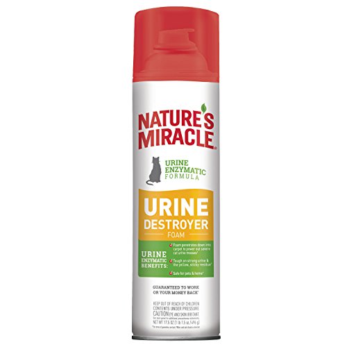 Nature's Miracle Nm Cat Urine Destroyer Foam, 17.5 oz Can