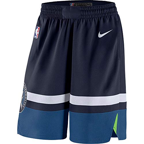 NBA Kids 4-7 Dri-Fit Performance Icon Edition Shorts (5/6, Minnesota Timberwolves Navy Icon Edition)