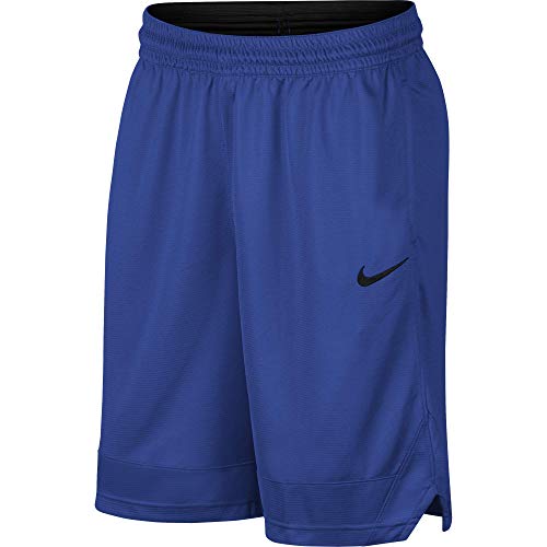 Nike Dri-FIT Icon, Men's basketball shorts, Athletic shorts with side pockets, Game Royal/Game Royal/Black, L