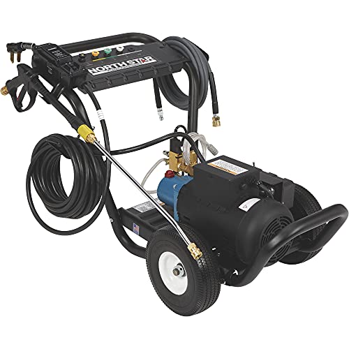 NorthStar Electric Cold Water Total Start/Stop Commercial Pressure Washer -3000 PSI, 2.5 GPM, 230 Volts