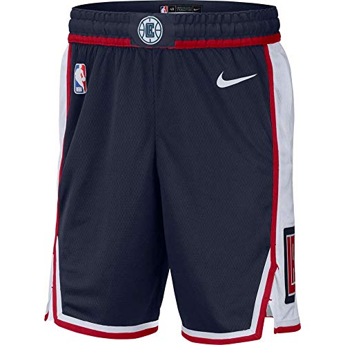 Outerstuff Los Angeles Clippers Navy Youth 8-20 City Edition Swingman Shorts (Youth - Medium)