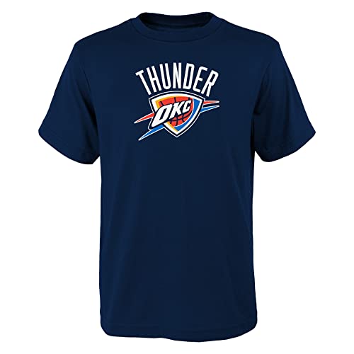 Outerstuff NBA Boys Youth (8-20) Primary Logo Short Sleve T-Shirt, Oklahoma City Thunder