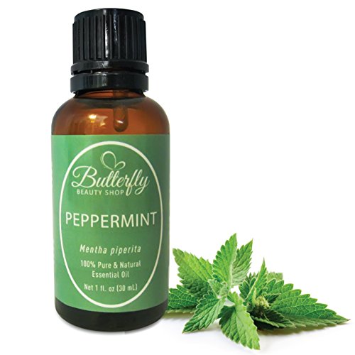 Peppermint Essential Oil (100% Pure Mentha Piperita). Common Uses: Colds, Congestion, Fever Reducer, Headache Relief, Joint Therapy, Mouthwash. (30mL/1oz)