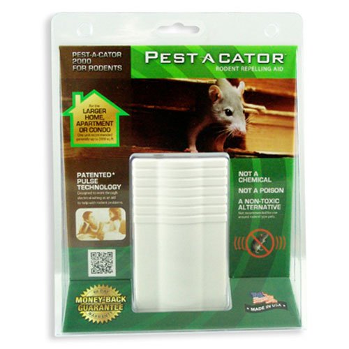 Pest A Cator Plus 2000 Electromagnetic/Ultrasonic Rodent Repeller for Larger Areas